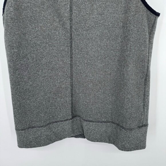 Under Armour ColdGear Sleeveless  Vest fleece womens size M Gray pockets - Picture 9 of 10